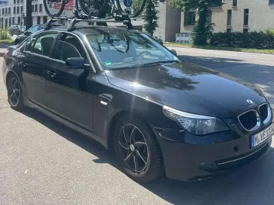 Gebraucht BMW 520 170 PS (125 kW) 2008 Schwarz Limousine