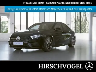 Gebraucht Mercedes A200 AMG line 150 PS (110 kW) 2022 Nachtschwarz uni Limousine