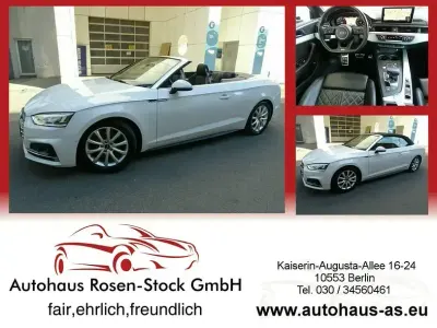Gebraucht Audi A5 Cabriolet S-Line 190 PS (139 kW) 2019 Gletschweiss met (metallic) Cabrio