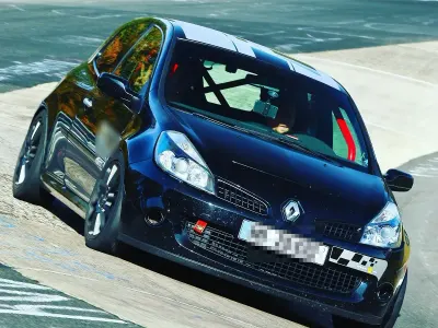 Gebraucht Renault Clio R.S. 197 PS (144 kW) 2007 Schwarz Kleinwagen