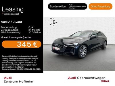 Gebraucht Audi A5 Sport 204 PS (150 kW) 2025 Mythosschwarz metallic Kombi