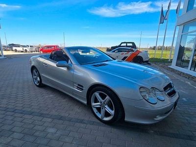 Second-hand Mercedes SL500 306 CP (225 kW) 2003 Argintiu Cabrio