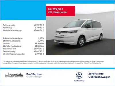 Second-hand VW Multivan Basis 150 CP (110 kW) 2024 Monovolum