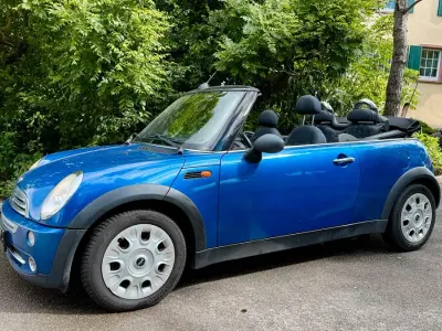 Usado Mini Cooper Cabriolet 90 CV (66 kW) 2006 Azul Descapotable