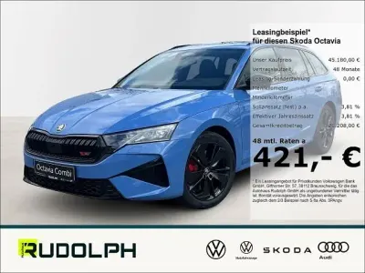 Neu Skoda Octavia RS 265 PS (194 kW) 2026 Italyblau Kombi