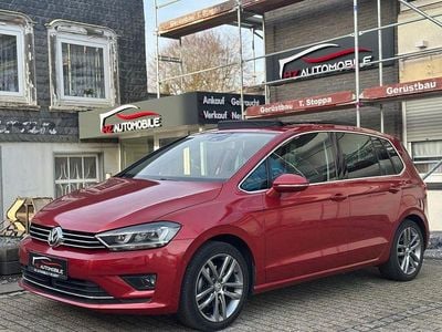 Gebraucht VW Golf Sportsvan Highline 125 PS (91 kW) 2014 Rot Van / Kleinbus