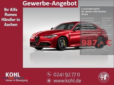 Nuova Alfa Romeo Giulia Quadrifoglio 521 CV (383 kW) 2026 Rosso Berlina