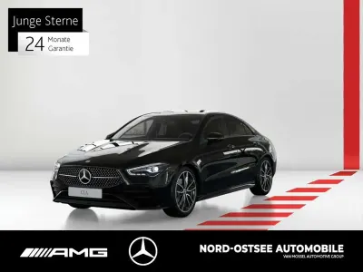 Gebraucht Mercedes CLA200 AMG 163 PS (119 kW) 2025 Kosmosschwarz metallic Coupé