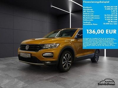 Gebraucht VW T-Roc United 116 PS (85 kW) 2021 Gelb SUV