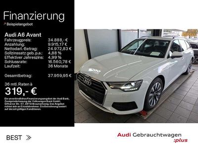 Gebraucht Audi A6 299 PS (219 kW) 2022 Gletscherweiß metallic (metallic) Kombi