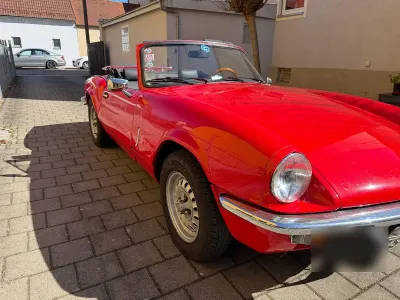 Gebraucht Triumph Spitfire 69 PS (50 kW) 1980 Rot Cabrio
