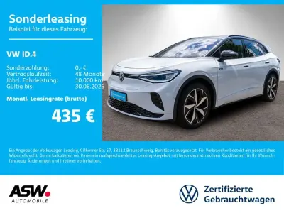 Gebraucht VW ID.4 GTX 219 kW (299 PS) 2023 Gletscherweiß metallic SUV