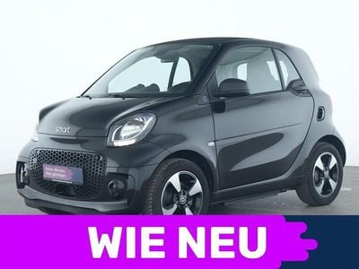 Gebraucht Smart ForTwo Coupé 60 kW (82 PS) 2021 Schwarz Kleinwagen