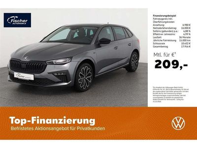 Gebraucht Skoda Scala Tour 116 PS (85 kW) 2025 Graphite grau metallic Kleinwagen