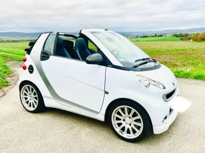 Second-hand Smart ForTwo Cabrio 110 CP (80 kW) 2009 Gri Cabrio