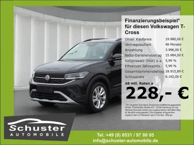 Brugt VW T-Cross Goal 95 HK (69 kW) 2025 Sort SUV