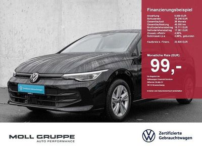 Gebraucht VW Golf VIII Life 116 PS (85 kW) 2025 Schwarz Limousine
