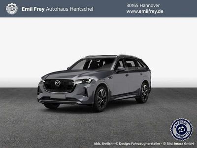 Machine grey metallic Neu 2026 Mazda CX-80 Homura-Line SUV | 61.990 € (Teuer)