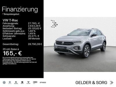 Gebraucht VW T-Roc Goal 150 PS (110 kW) 2024 Pyritsilber metallic SUV