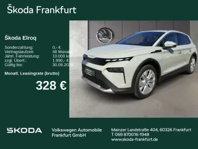 Neu Skoda Elroq Essence 139 kW (190 PS) 2026 Weiß SUV
