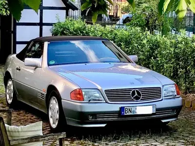 Gebraucht Mercedes SL500 320 PS (235 kW) 1995 Silber Cabrio