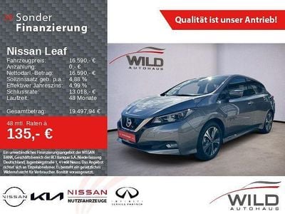Grau Gebraucht 2021 Nissan Leaf 360º Kleinwagen | 16.590 € (Fairer Preis)