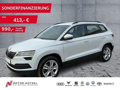 Moonweiss metallic Gebraucht 2021 Skoda Karoq Style SUV | 28.490 € (Fairer Preis)