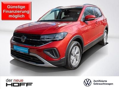 Gebraucht VW T-Cross Life 95 PS (69 kW) 2024 Rot SUV
