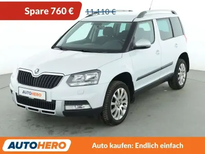 Gebraucht Skoda Yeti Ambition 105 PS (77 kW) 2015 Weiß SUV