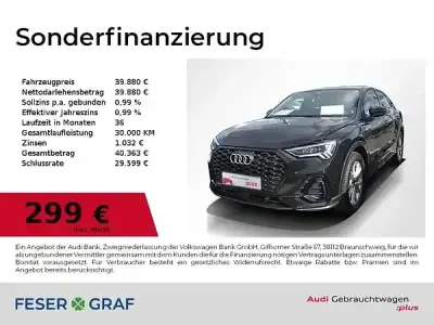 Gebraucht Audi Q3 Sportback Ambiente 150 PS (110 kW) 2025 Mythosschwarz metallic SUV