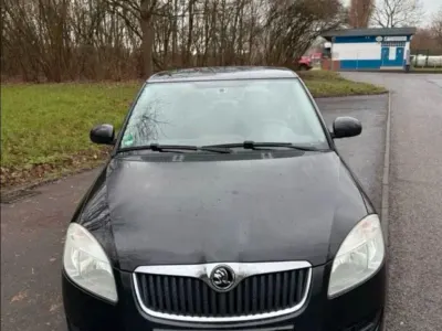 Gebraucht Skoda Fabia 80 PS (58 kW) 2008 Schwarz Kleinwagen