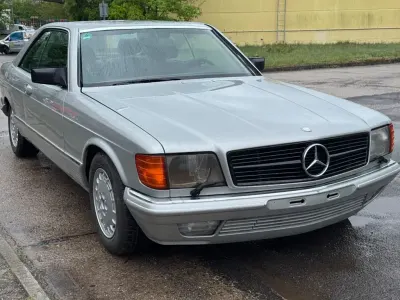 Gebraucht Mercedes 500 231 PS (169 kW) 1984 Silber Coupé