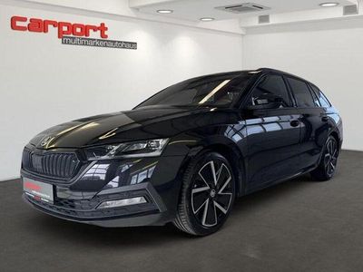 Gebraucht Skoda Octavia SportLine 116 PS (85 kW) 2021 Schwarz Kombi