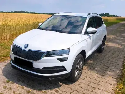 Gebraucht Skoda Karoq Clever 150 PS (110 kW) 2022 Weiß SUV