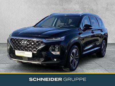 Schwarz Gebraucht 2020 Hyundai Grand Santa Fe Premium SUV | 29.890 € (Etwas zu teuer)