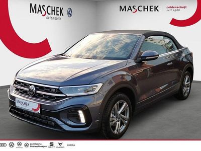 Neu VW T-Roc Cabriolet R-line 150 PS (110 kW) 2025 Rauchgrau metallic / schwarz Cabrio