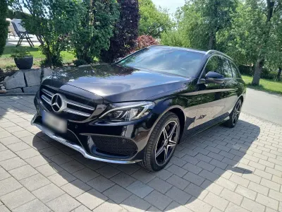 Gebraucht Mercedes C250 AMG line 204 PS (150 kW) 2017 Schwarz Kombi