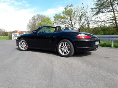 Occasion Porsche Boxster S 260 PK (191 kW) 2004 Zwart Cabriolet
