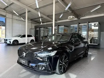 Gebraucht Volvo V90 R-Design 2021 Schwarz Kombi