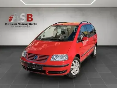 Brugt VW Sharan Comfortline 116 HK (85 kW) 2008 Rød MPV