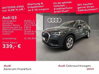 Nanograu metallic Gebraucht 2022 Audi Q3 Ambiente SUV | 28.850 € (Guter Preis)