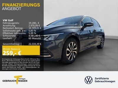 Gebraucht VW Golf VIII Active 150 PS (110 kW) 2022 Grau Limousine