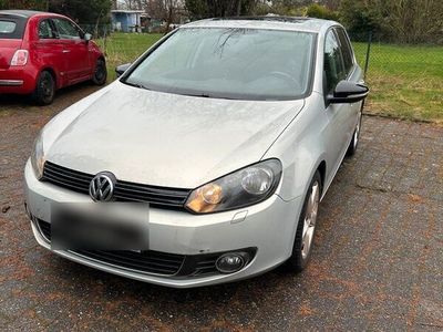 gebraucht VW Golf VI 2.0 TDI DSG Keyless SDach