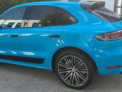 Gebraucht Porsche Macan Turbo 441 PS (324 kW) 2021 Blau SUV