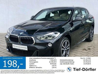 Gebraucht BMW X2 M Sport 190 PS (139 kW) 2019 Black sapphire metallic SUV