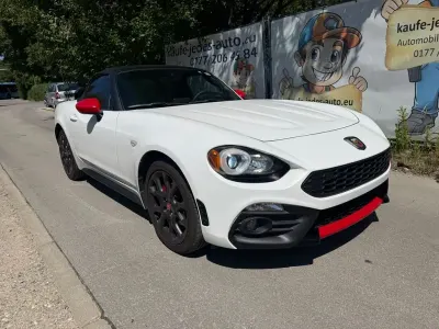 Gebraucht Abarth 124 Spider 166 PS (122 kW) 2017 Weiß Cabrio