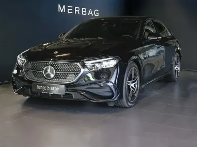 Gebraucht Mercedes E200 AMG 204 PS (150 kW) 2025 Obsidianschwarz metallic Limousine