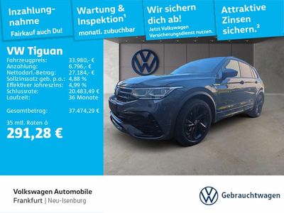 Gebraucht VW Tiguan R-line 150 PS (110 kW) 2023 Delfingrau metallic (metallic) SUV