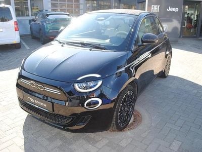 Gebraucht Fiat 500e La Prima 86 kW (118 PS) 2023 Onyx schwarz Cabrio