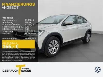 Gebraucht VW Taigo Basis 95 PS (69 kW) 2023 Grau SUV